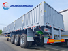 Zhongce Xinghai 3 Оси 60 Тонн Высокий Забор Грузоперевозки Полуприцеп Бортовой